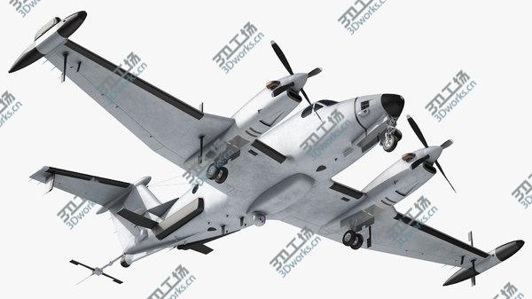 images/goods_img/20210312/Beechcraft RC12 Guardrail Rigged 3D model/1.jpg